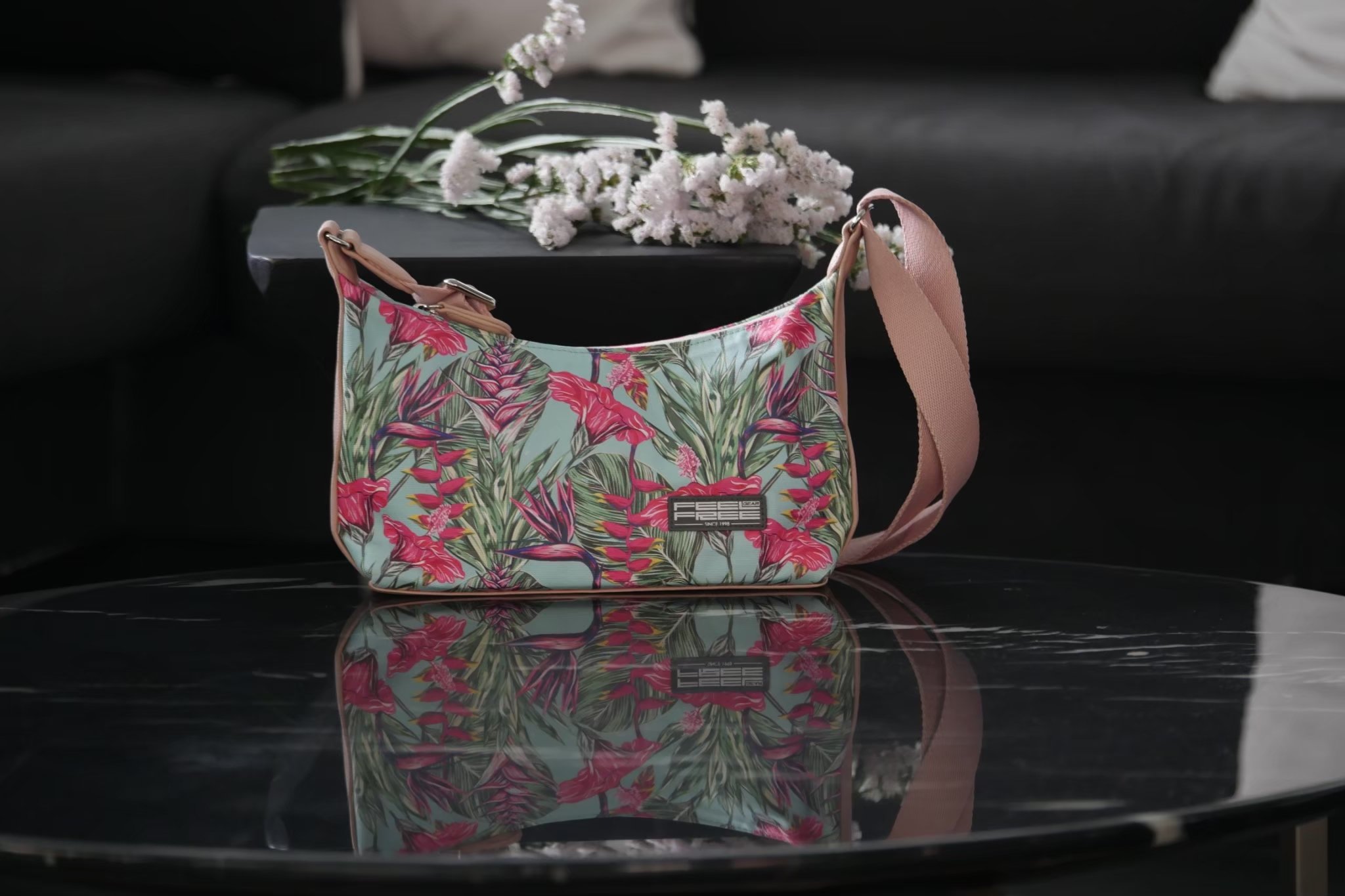 กระเป๋าสะพายกันน้ำ FEELFREE TROPICAL MINI HANDBAG สี HARMONY MINT_3
